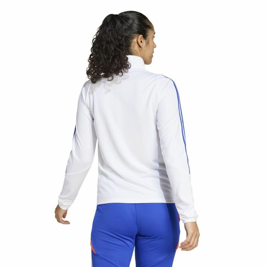 Sweaters uden Htte til Kvinder Adidas Tiro24 Training Hvid #3