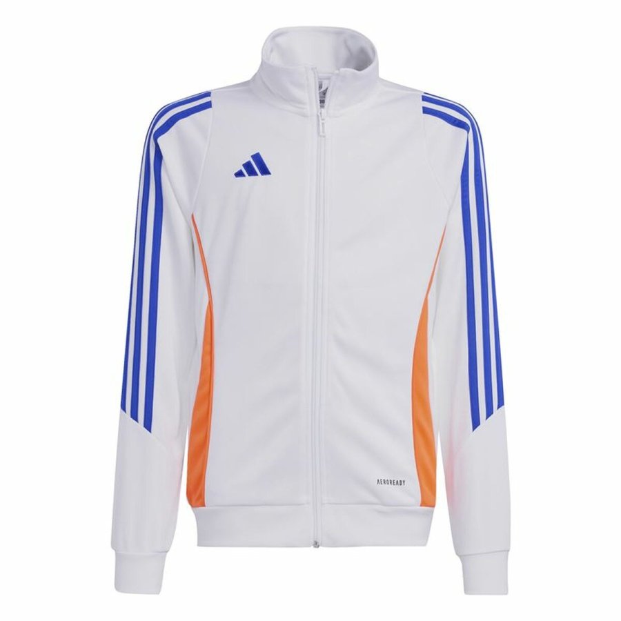Sportsjakke til brn Adidas Tiro24 Training Hvid #1