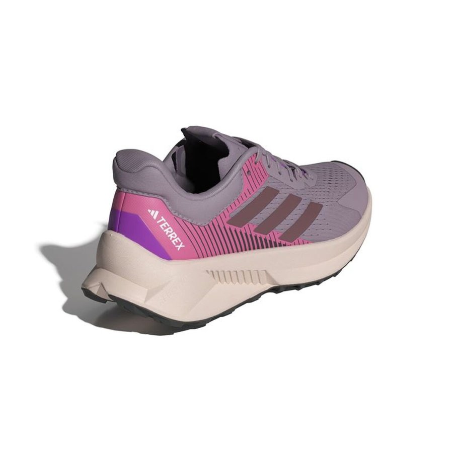 Trail l�besko til kvinder Adidas Terrex Soulstride Flow Pink #6
