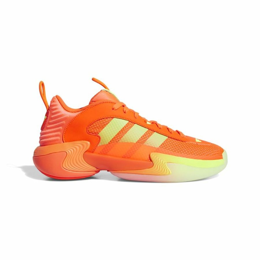 Basketballsko til voksne Adidas Exhibit Select Mid Orange #1
