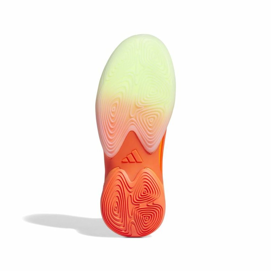 Basketballsko til voksne Adidas Exhibit Select Mid Orange #3