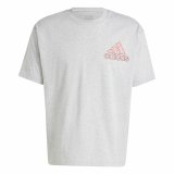 Kortrmet T-shirt til Mnd Adidas Berlin Bear Hvid S #1