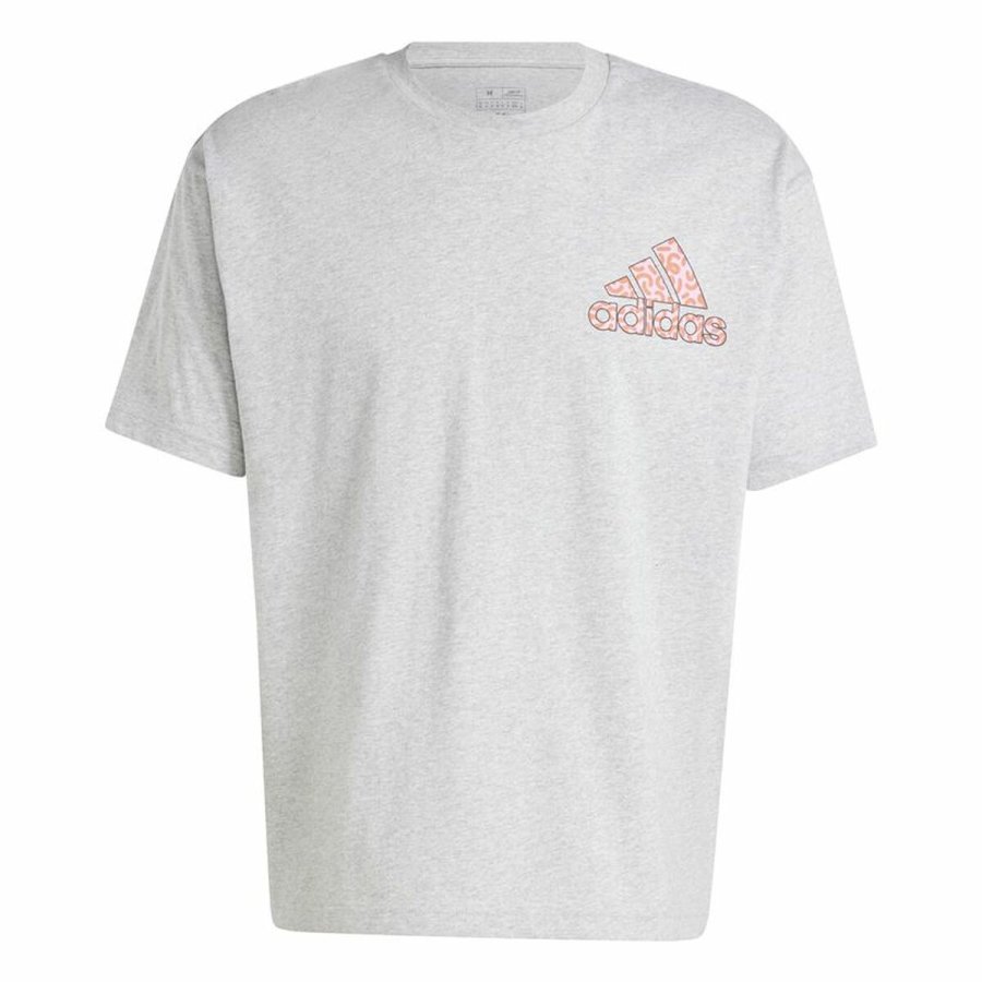 Kortrmet T-shirt til Mnd Adidas Berlin Bear Hvid S #1