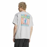 Kortrmet T-shirt til Mnd Adidas Berlin Bear Hvid S #3