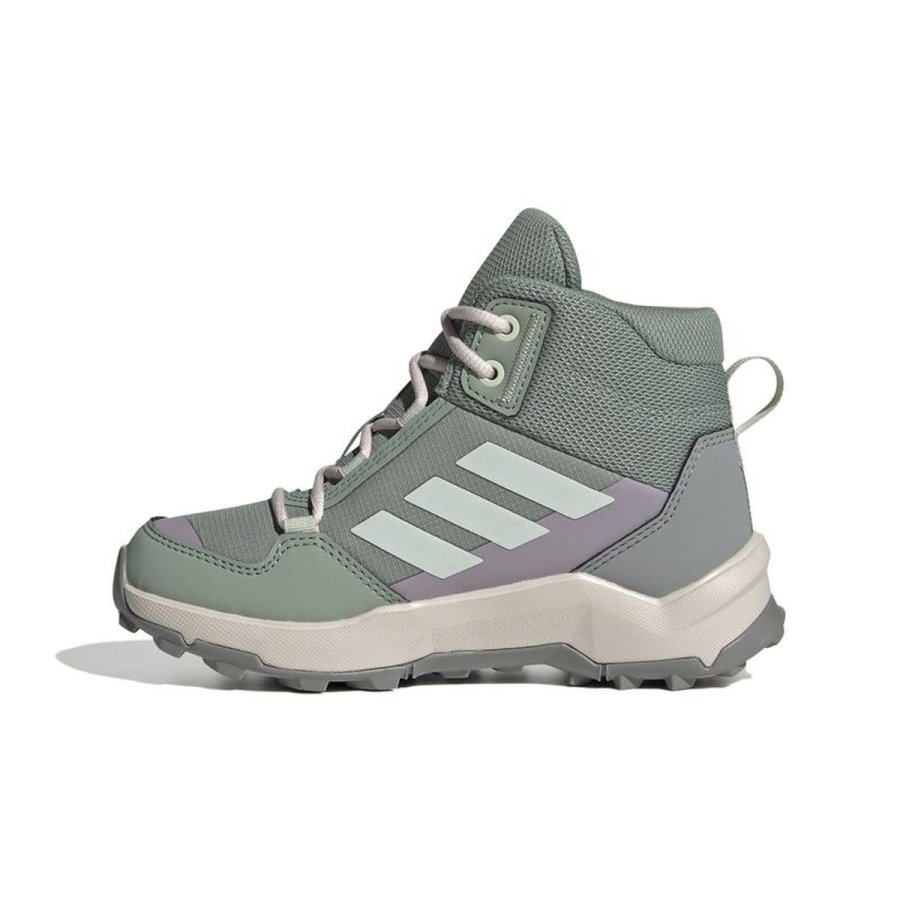 Bjergst�vler til B�rn Adidas Terrex Ax4R Mid Turkisbl� #3