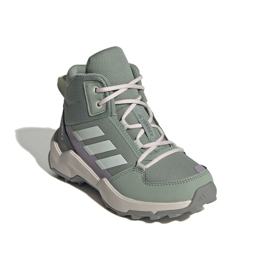 Bjergst�vler til B�rn Adidas Terrex Ax4R Mid Turkisbl� #1
