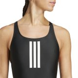 Badet�j til Kvinder Adidas 3 Bandas Mid Suit Sort #6