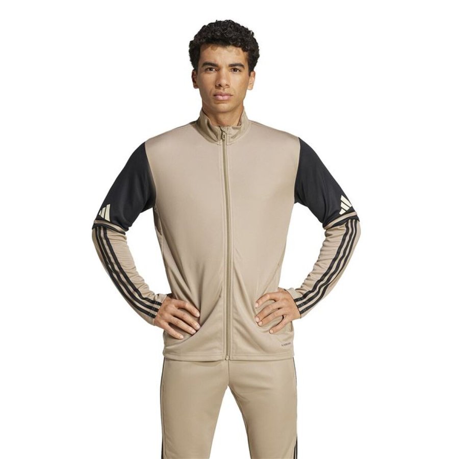 Sport Jakke til M�nd Adidas Squadra25 Beige #2