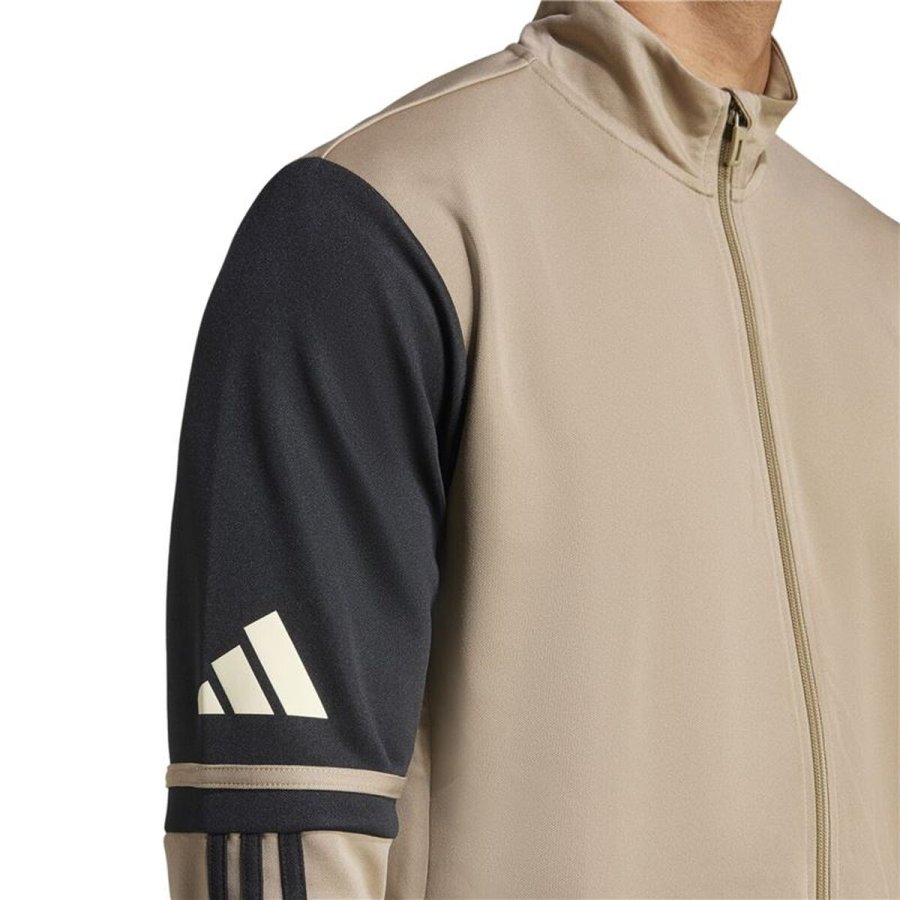 Sport Jakke til M�nd Adidas Squadra25 Beige #6