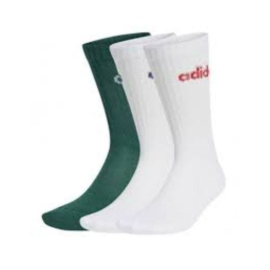 Sportsstrmper Adidas C LIN CREW 3P JG3697 Grn 3 par #1