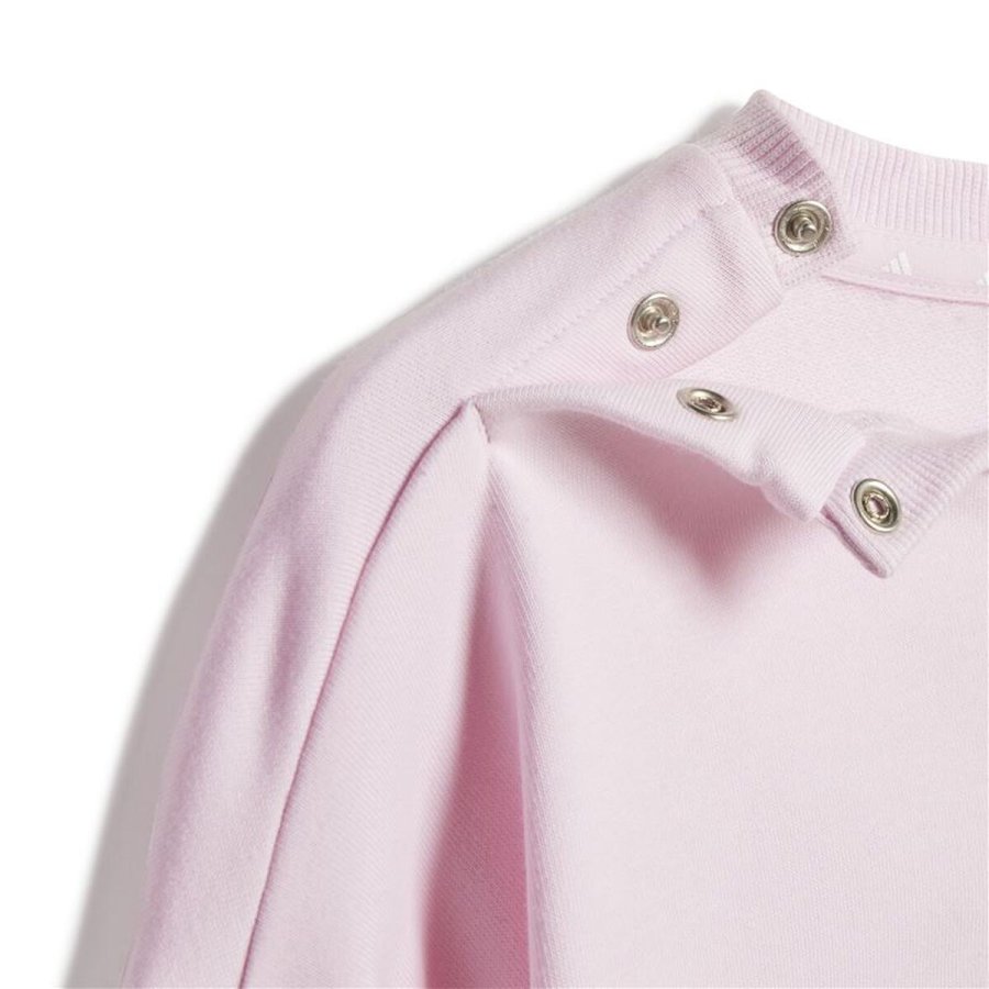 Sportst�j til Baby Adidas 3 Bandas French Terry Jogger Pink #5