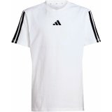 B�rne Kort�rmet T-shirt Adidas J 3S TEE 160 JD6488 Hvid (10 �r) #1