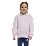 Sweatshirt med h�tte til piger Adidas LK SL FL HD Pink #2