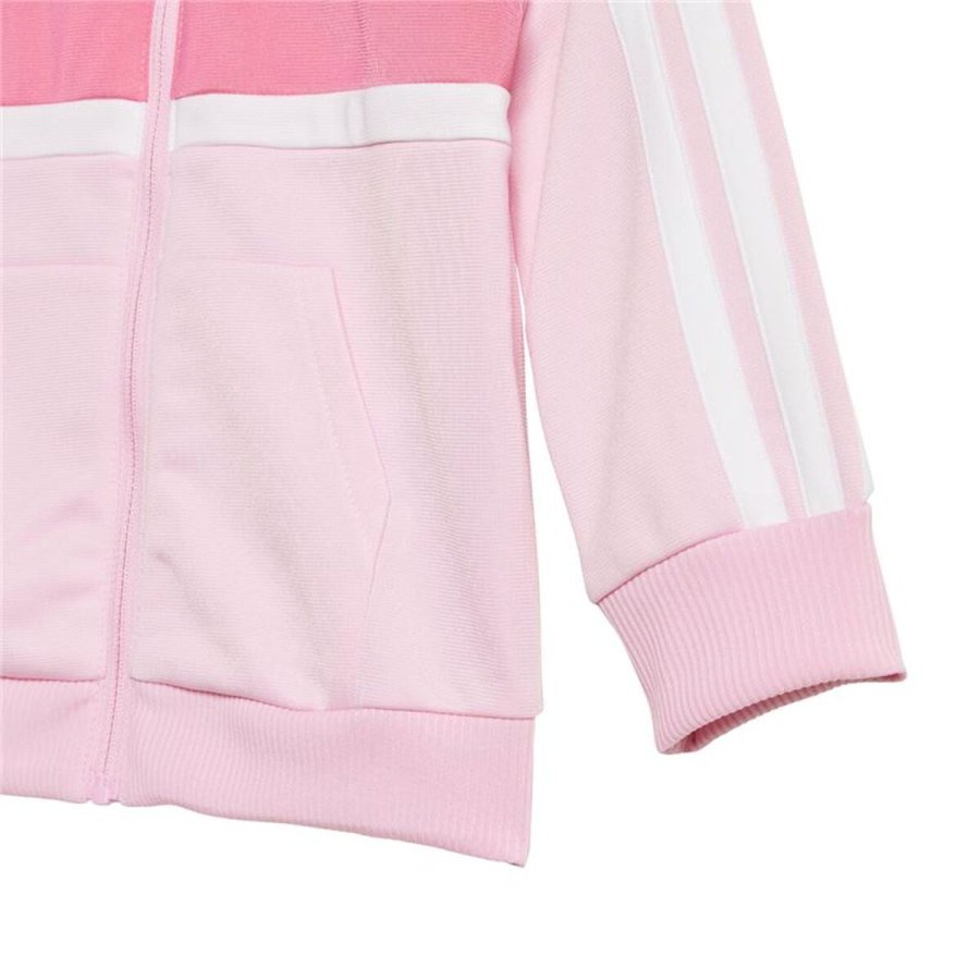 Tr�ningsdragt til b�rn Adidas Tiberio Pink #5