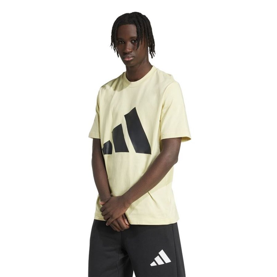 Kort�rmet T-shirt til M�nd Adidas Bl Sj Sort Khaki #2