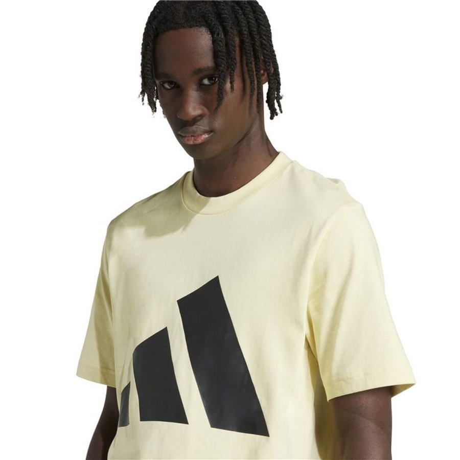 Kort�rmet T-shirt til M�nd Adidas Bl Sj Sort Khaki #4