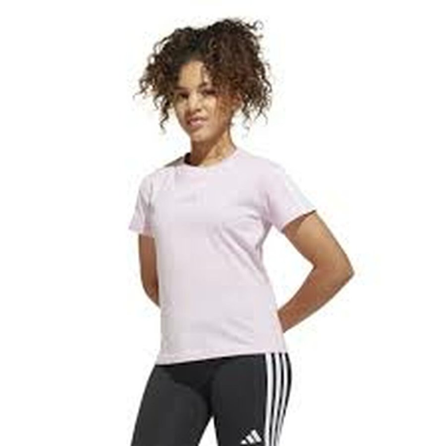 B�rne Kort�rmet T-shirt Adidas JG 3S TEE 160 JF3678 Pink #1