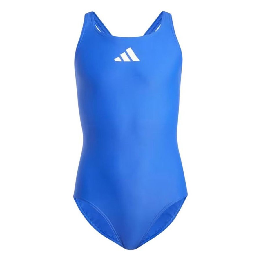 Badedragt til piger Adidas 3 Bars Sol St Ni�a Indigo #1