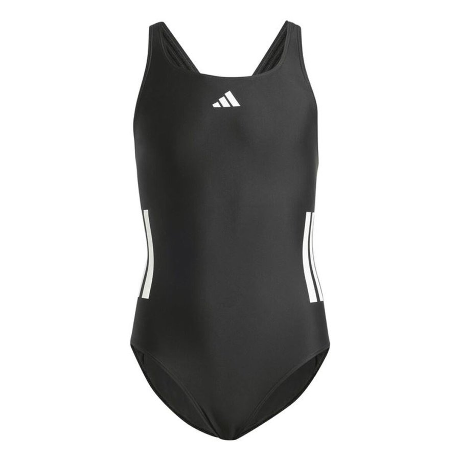 Badedragt til piger Adidas 3Bandas Bld Swimsuit #1