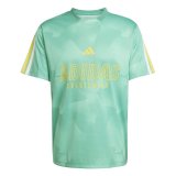 Kort�rmet T-shirt til M�nd Adidas Tiro Np Hvid Akvamarin #1