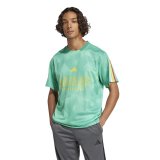 Kort�rmet T-shirt til M�nd Adidas Tiro Np Hvid Akvamarin #2