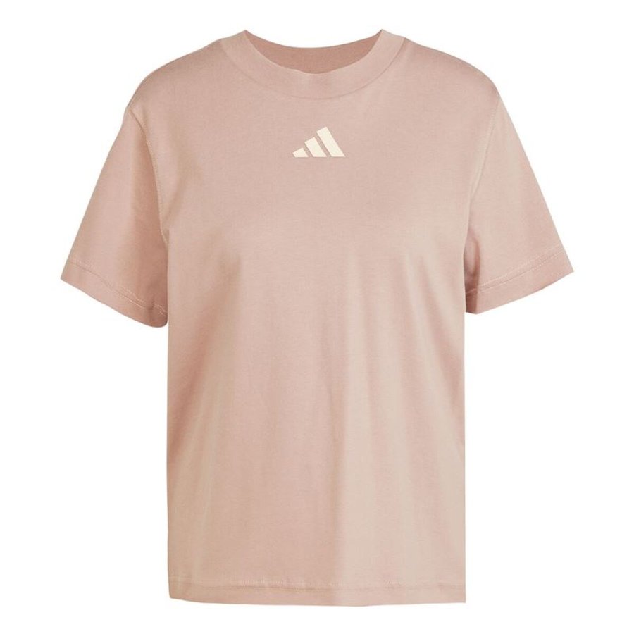 Kort�rmet T-shirt til Kvinder Adidas Pink #1