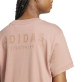 Kort�rmet T-shirt til Kvinder Adidas Pink #4