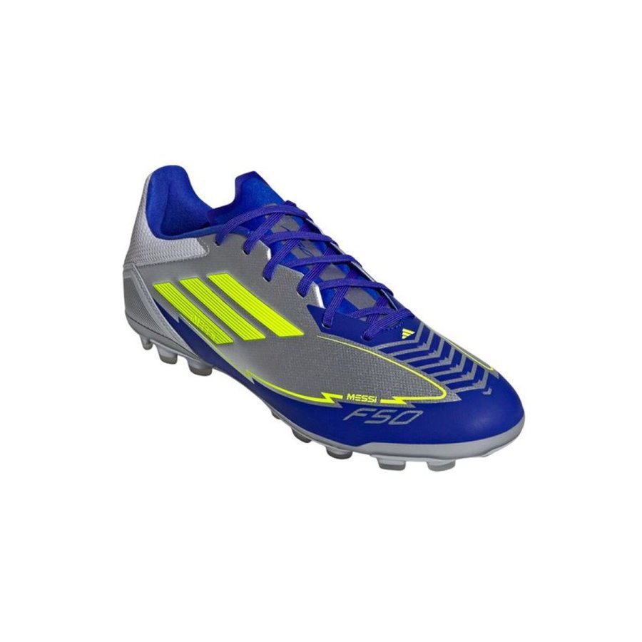 Voksen fodboldst�vler Adidas F50 League 2G/3G Ag Messi S�lvfarvet #5