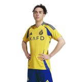 Kort�rmet fodboldtr�je til m�nd Adidas Al Nassr Fc 24/25 Home Jersey #3