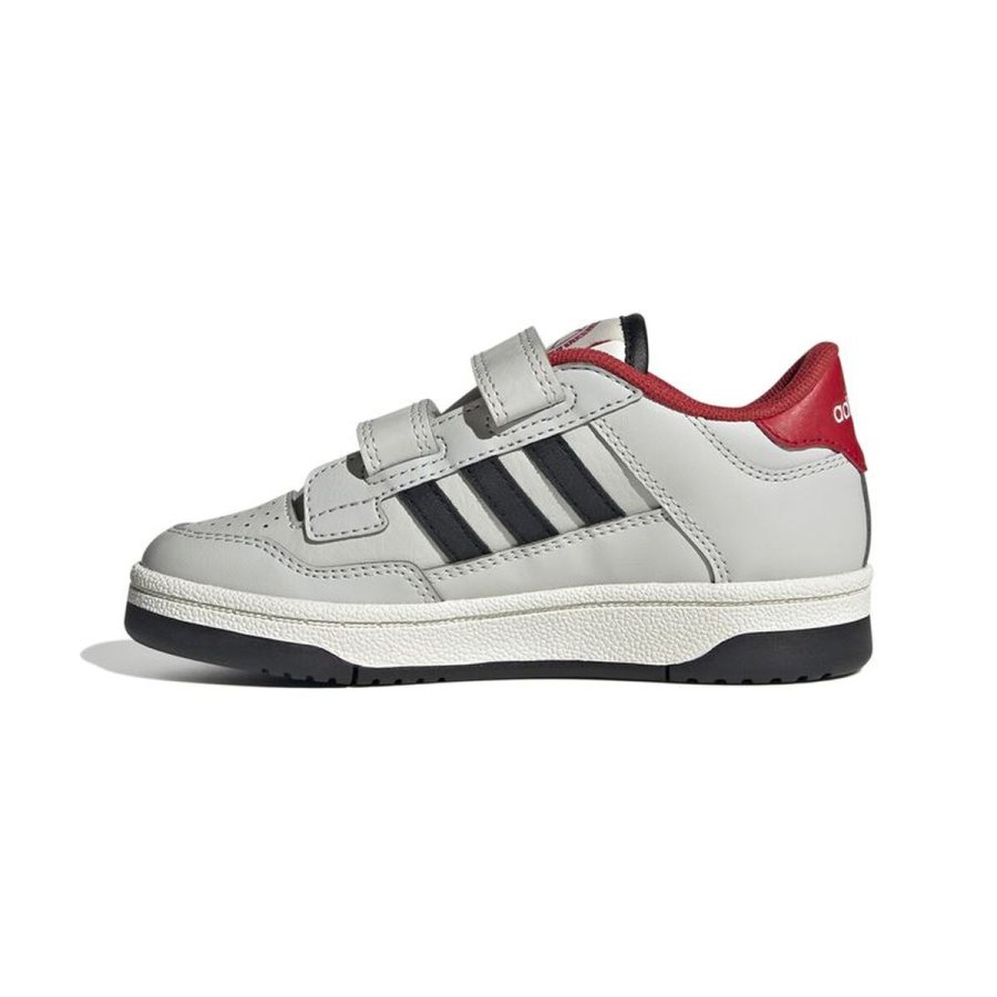 Sportssko til b�rn Adidas Rapid Court Cf Lysegr� #4
