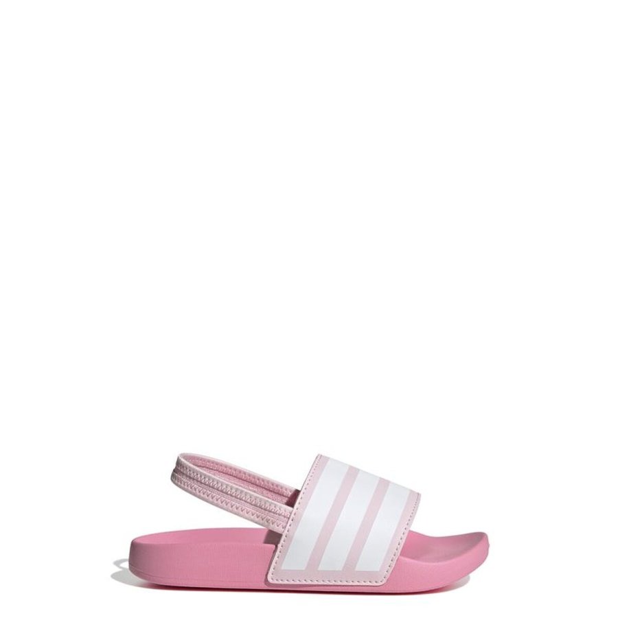 Sandaler til swimming pools Adidas Adilette Estrap Pink #2