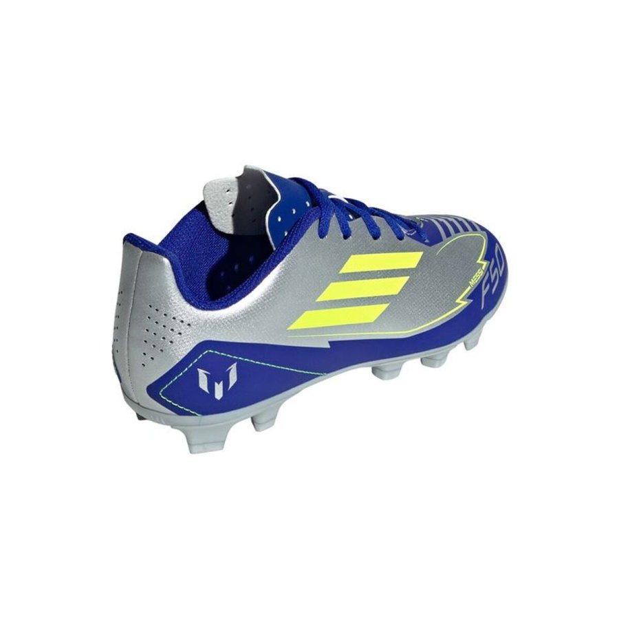 Fodboldst�vler til b�rn Adidas F50 Club Fg/Mg S�lvfarvet #6
