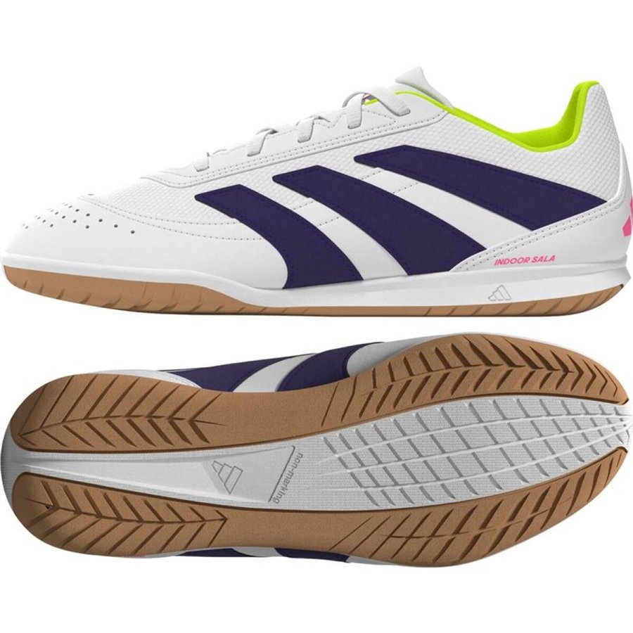 Indend�rs fodboldst�vler til b�rn Adidas Predator Club In Sala Hvid #2