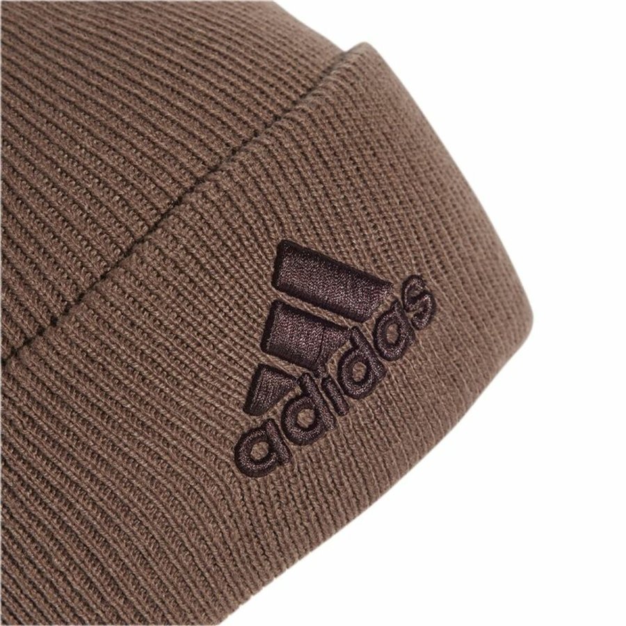 Brnehat Adidas adidas Logo Beanie Brun #3