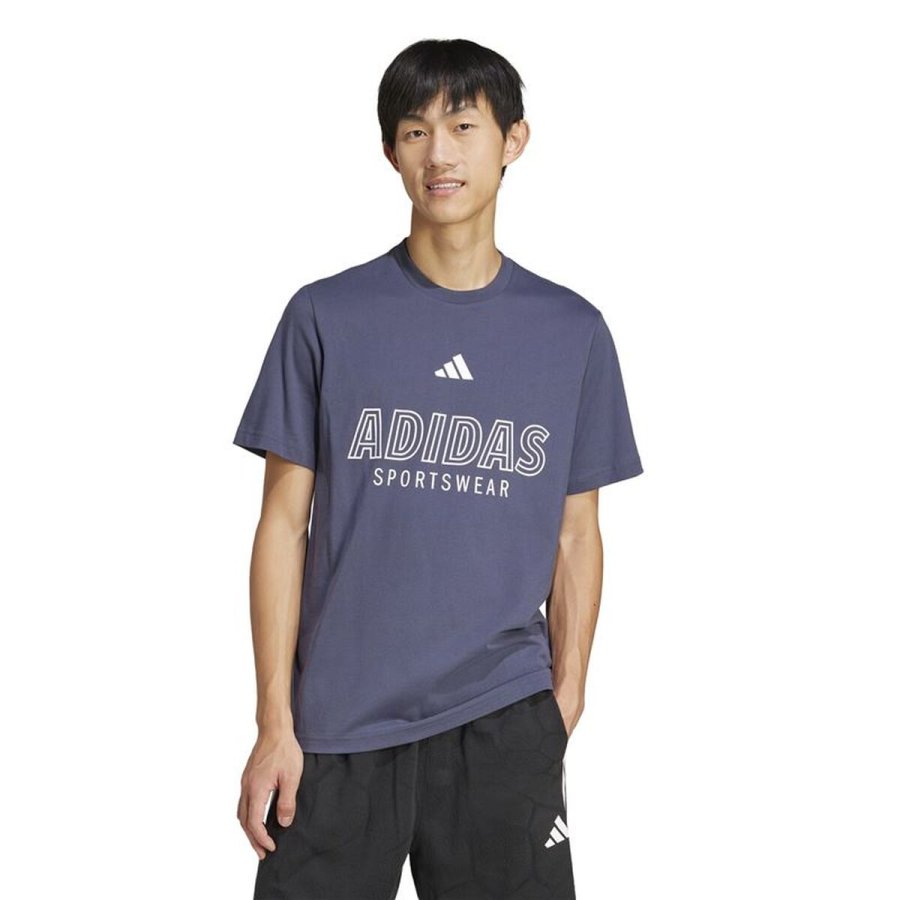 Kort�rmet T-shirt til M�nd Adidas JM0394 #2