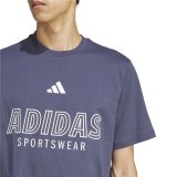 Kort�rmet T-shirt til M�nd Adidas JM0394 #7