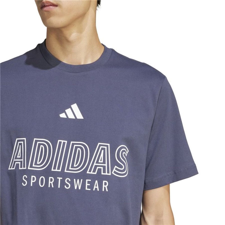 Kort�rmet T-shirt til M�nd Adidas JM0394 #7