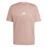 Kort�rmet T-shirt til M�nd Adidas 3stripes Hvid Pink #1