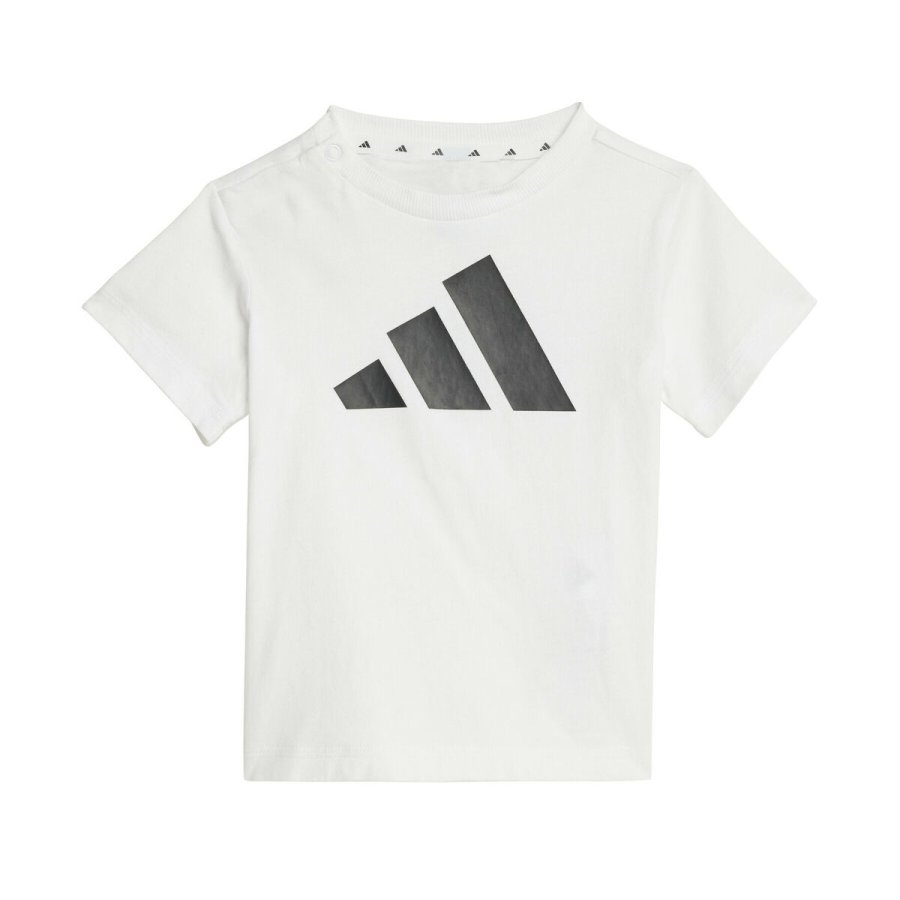 Sportstj til Baby Adidas I BL T-SET 160 JE1388 Hvid #2