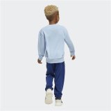 Tr�ningsdragt til b�rn Adidas Lk Big Logo French Terry Jog Bl� #4