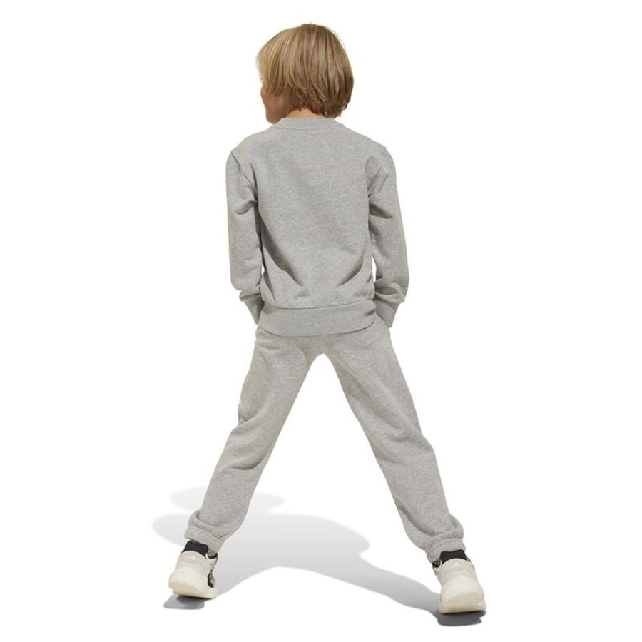 Tr�ningsdragt til b�rn Adidas Lk Bl French Terry Jog Gr� #5
