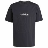 Kort�rmet T-shirt til M�nd Adidas M LIN SJ T JE8993 Sort #1