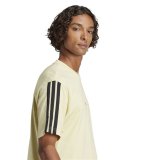 Kort�rmet T-shirt til M�nd Adidas 3stripes Beige #5