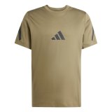Kort�rmet T-shirt til M�nd Adidas JC7921 Lys brun #1