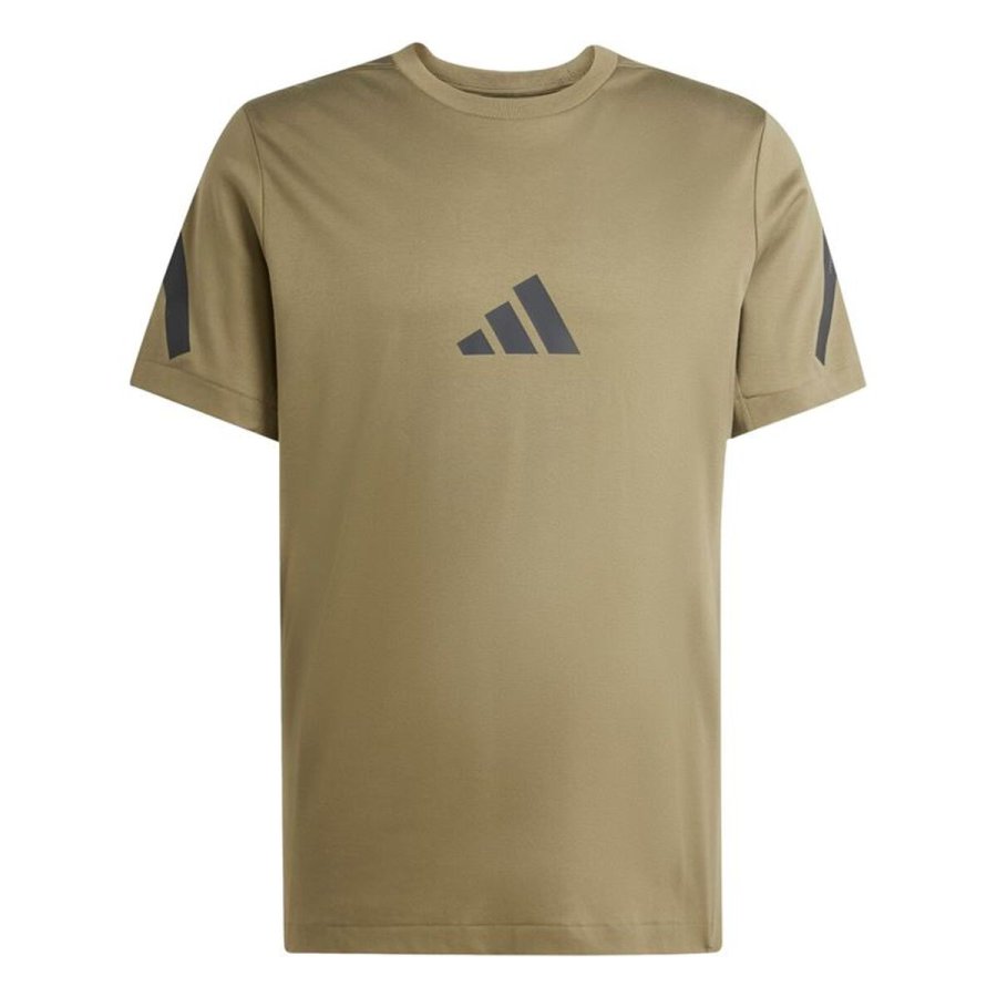 Kort�rmet T-shirt til M�nd Adidas JC7921 Lys brun #1