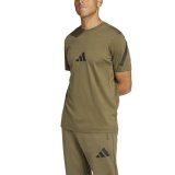 Kort�rmet T-shirt til M�nd Adidas JC7921 Lys brun #2