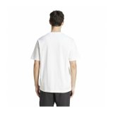 Kort�rmet T-shirt til M�nd Adidas M LIN SJ T JE9000 Hvid #3
