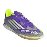 Indendrs fodboldstvler til brn Adidas F50 CLUB IN J JI0042 Lilla #2