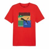 Kort�rmet Sport T-shirt Puma GRAPHICS Summer por For All Time #1