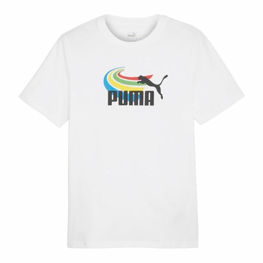 Kort�rmet T-shirt til M�nd Puma  GRAPHICS Summer #1
